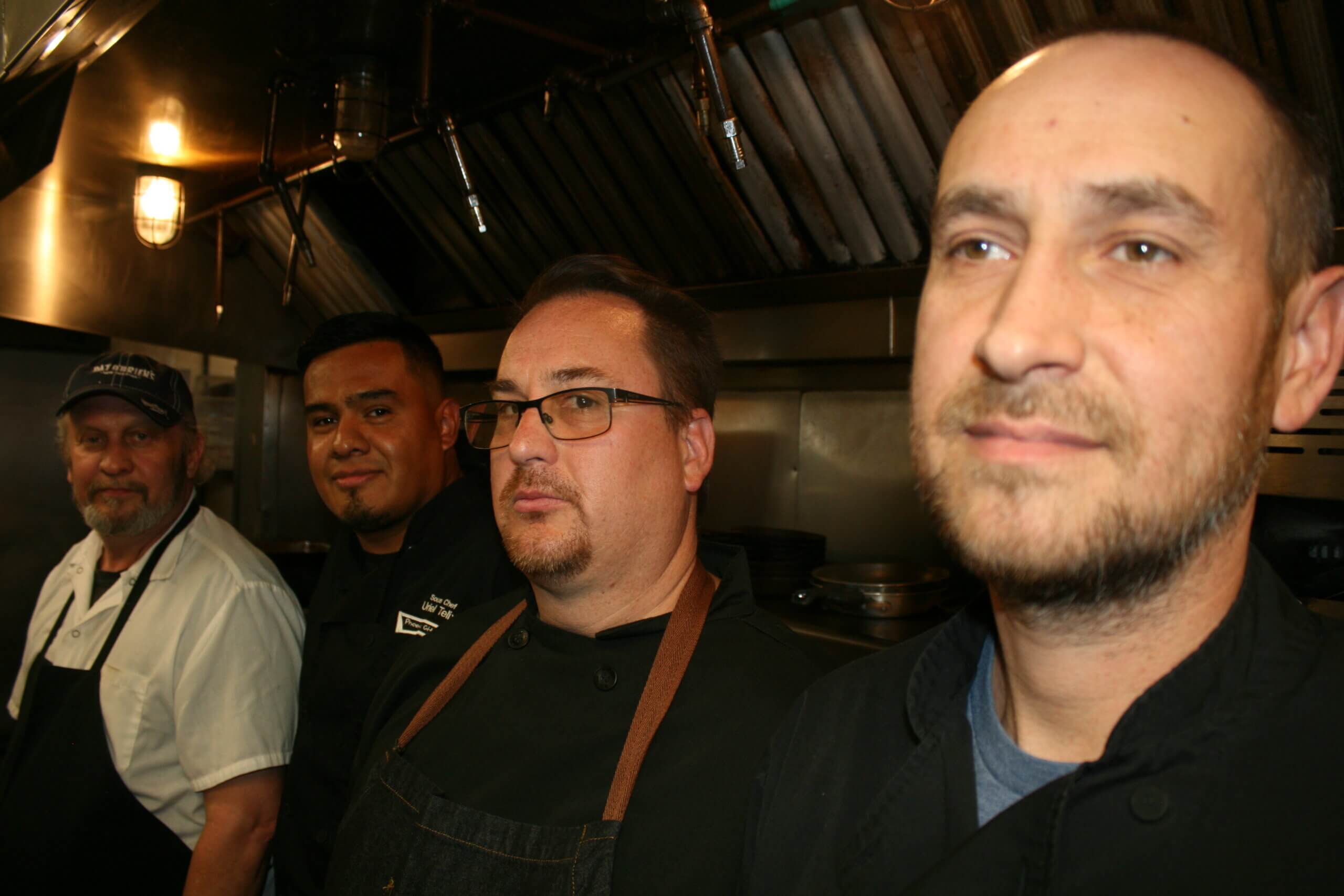 Executive Chef Micah Wyzlic and his team