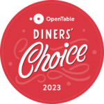 Open Table Diner Choice Award 2023