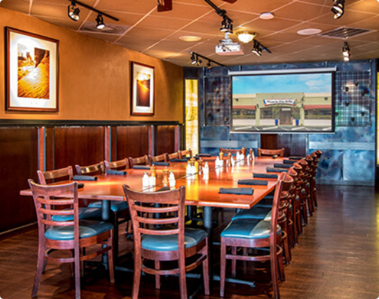 Combined East and West Room