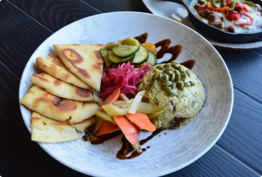 A dish from happy Hour